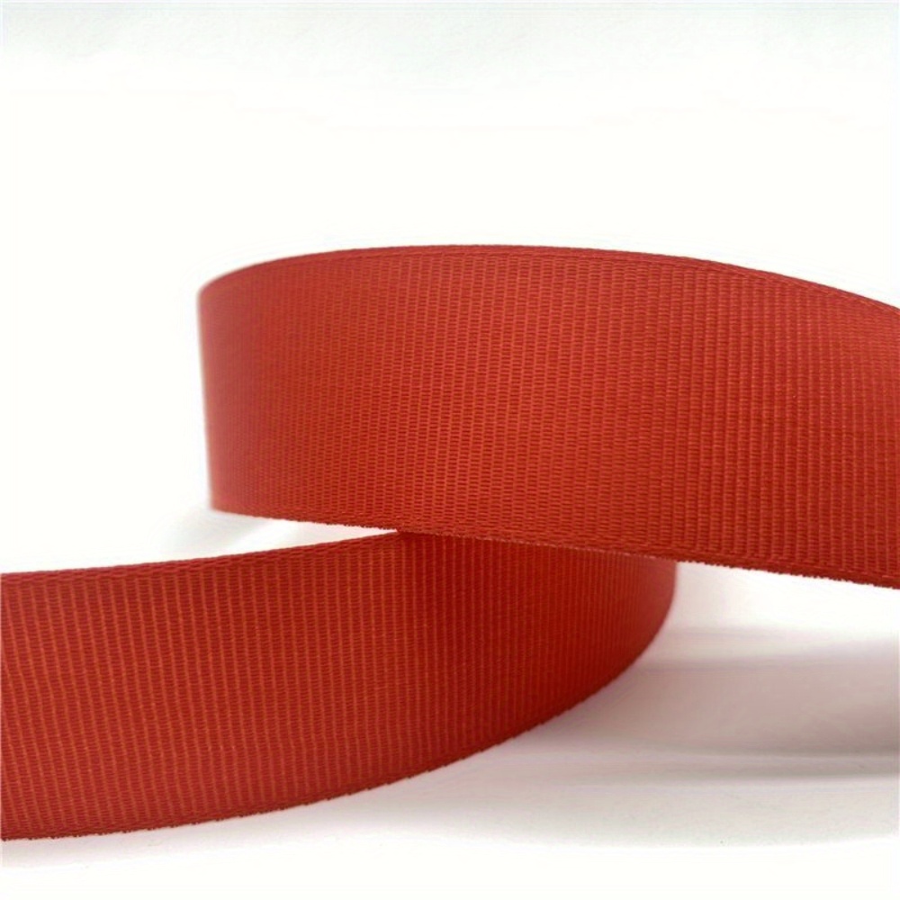Abbaoww Solid Red Grosgrain Ribbon 1 Inch X 100 Yards Red Ribbon for Gifts  Wrapping Wedding Decor DIY Crafts Sewing Bow Hair Headband Accessories