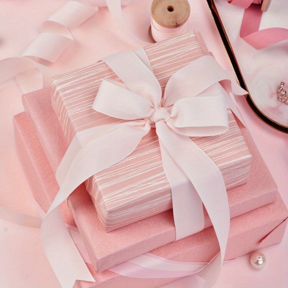 Negj Wrapping Valentine's Ribbon Wedding Baking Cake Decoration Day Gift Banding Ribbon Flowers Home DIY 21st Birthday Wrapping Paper Wrapping Paper