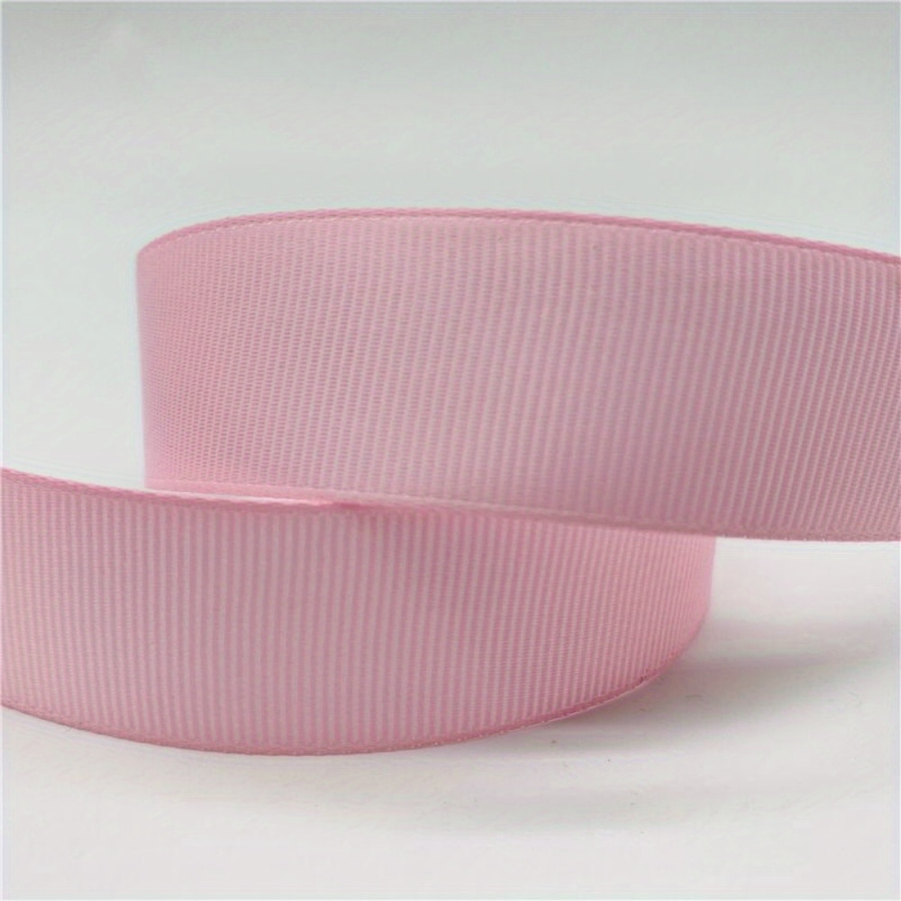 Pink and White Ribbon, Christmas 1 Inch Striped Grosgrain Ribbon for DIY  Hairbows Gift Wrapping Wedding Party Craft Baby Shower Decoration 25 Yards
