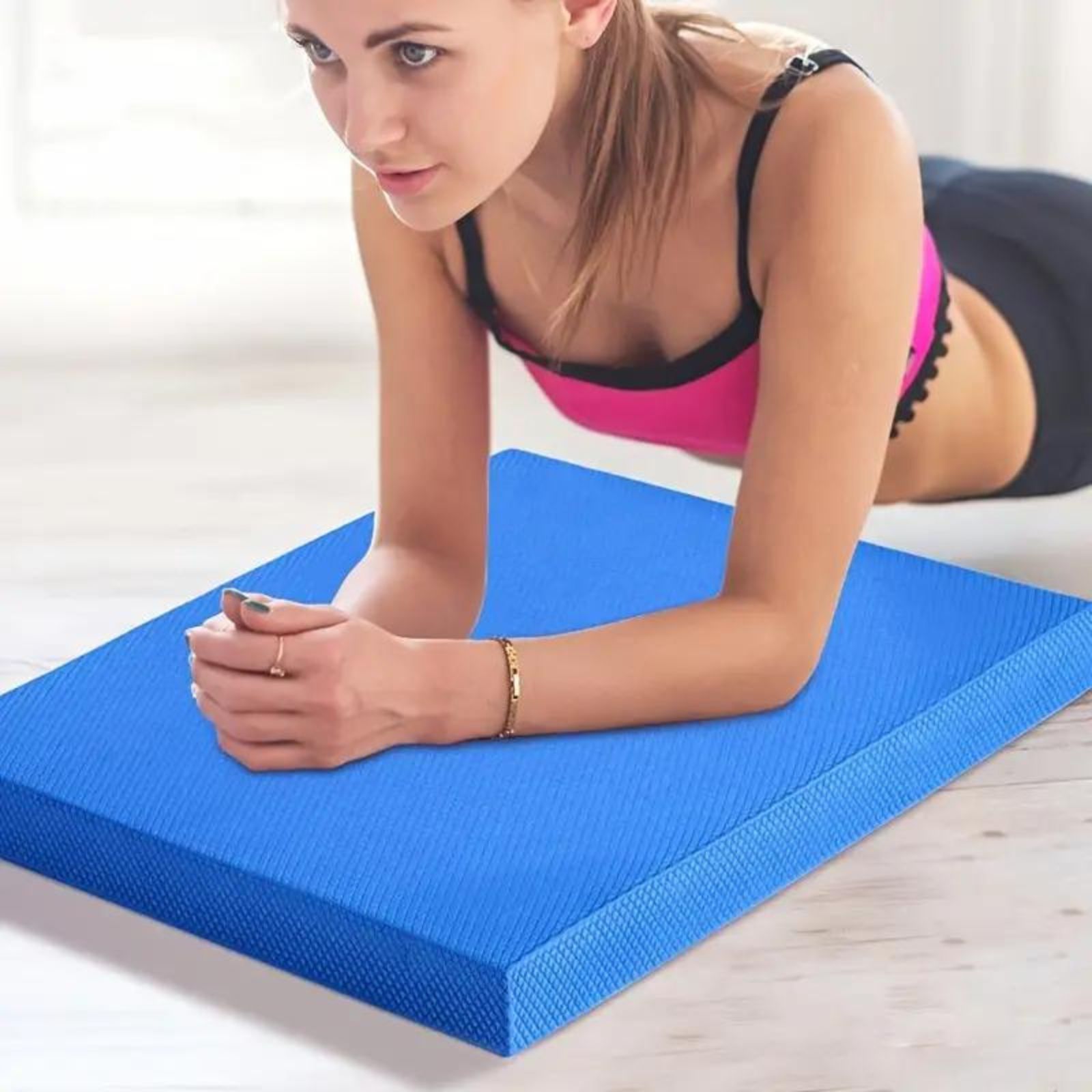 Portable Small Round Knee Pad Tpe Yoga Plank Support Pad - Temu Canada