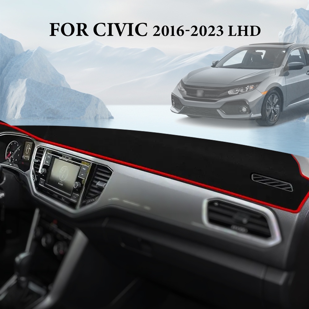 Für Civic 2012-2016 9. Auto Armaturenbrett Abdeckung Lichtdichte