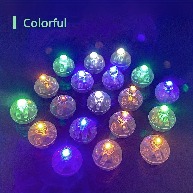 Led Small Ball Flash Balloon Light Colorful Luminous Light - Temu