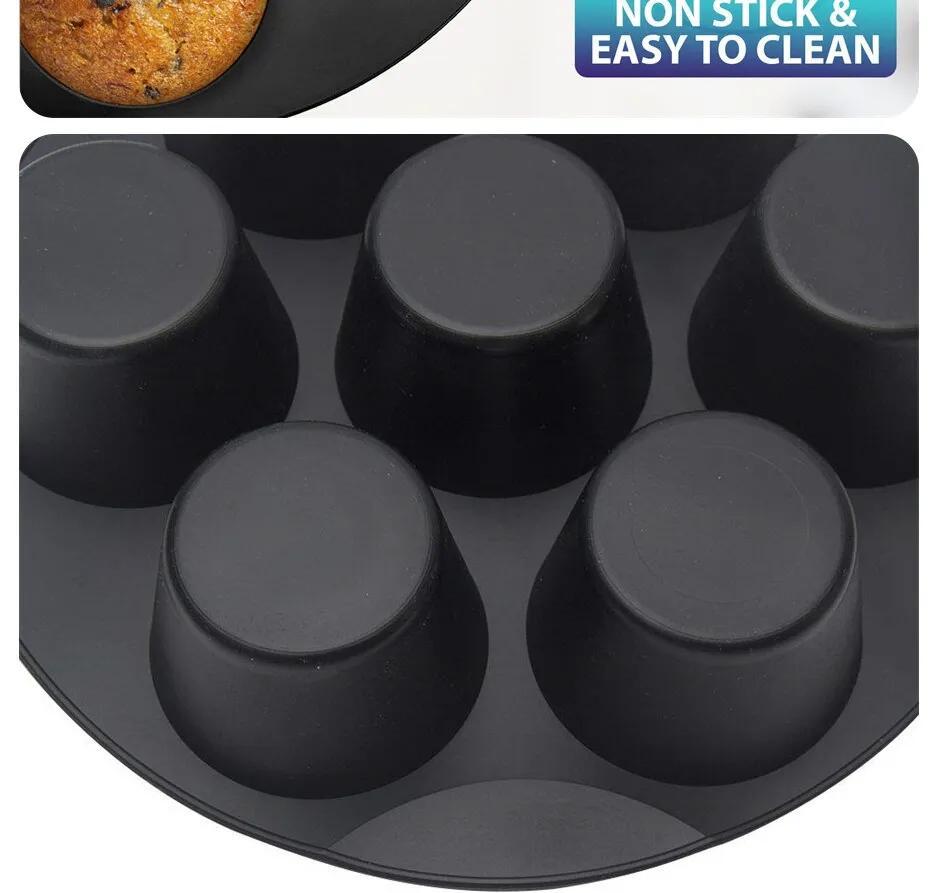 1pc 7 Cavità Friggitrice Aria Stampo Muffin In Silicone - Temu Italy