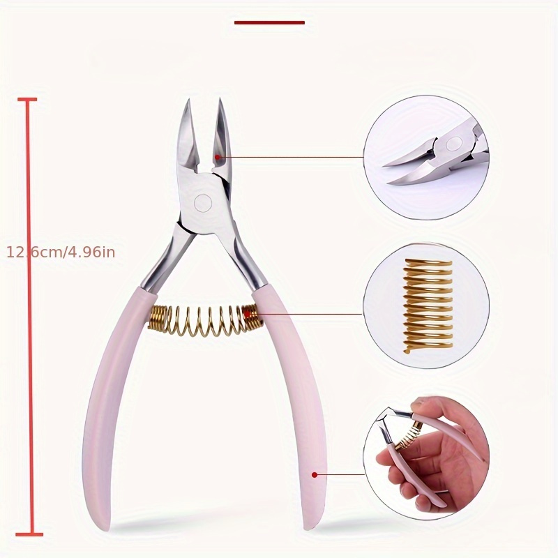 Cuticle Scissors Clippers Eagle Nose Plier Correction - Temu