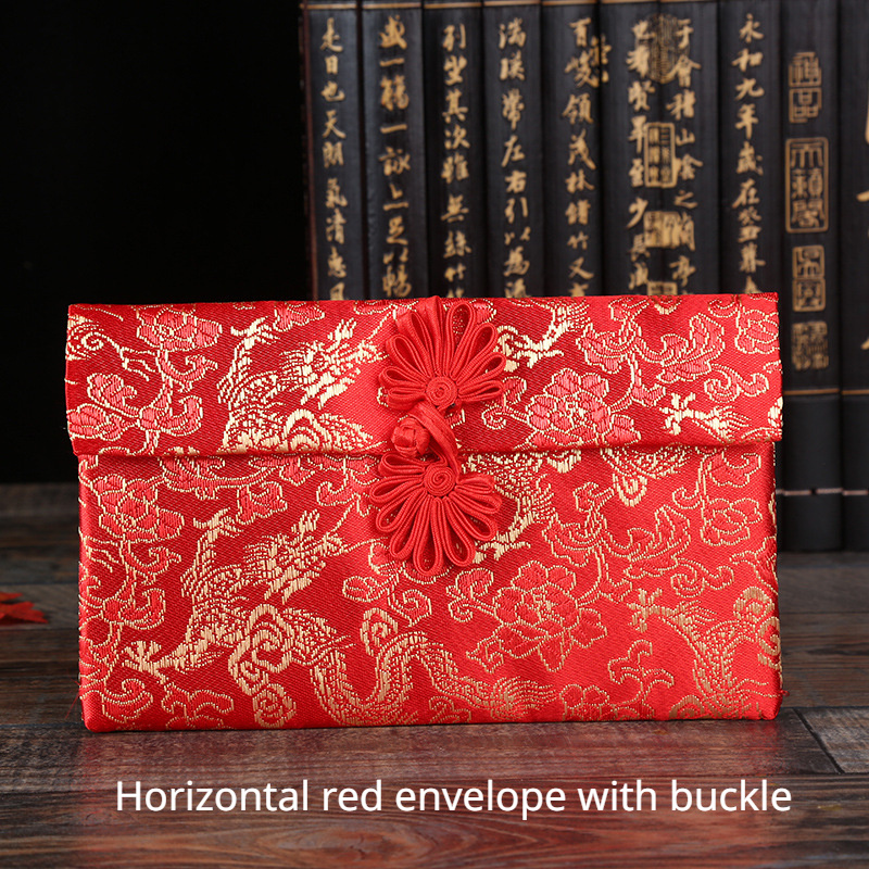 Wedding Small Items-Sweet New Creative Happiness Red Envelope Bag