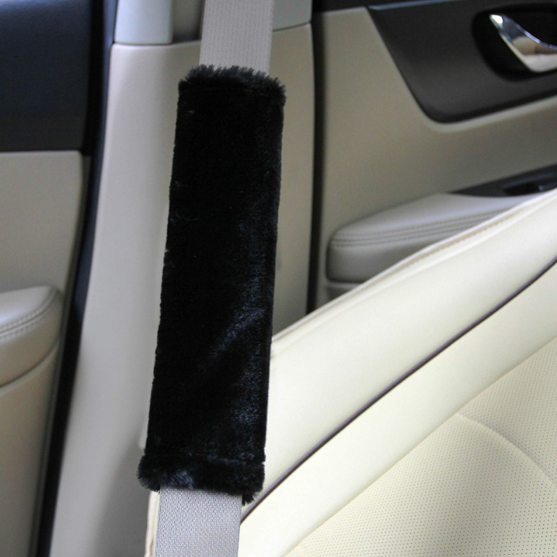 L'épaulière de ceinture de sécurité de voiture en 2 pièces aide à