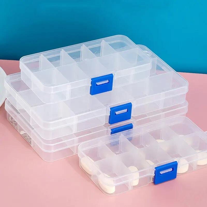 Transparent Plastic Storage Box, Finishing Storage Box, With