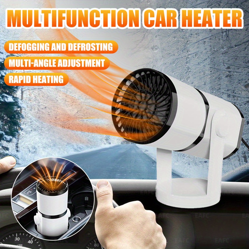 Car Heater Defroster 12v Heating Cooling 1 Modes Automobile - Temu