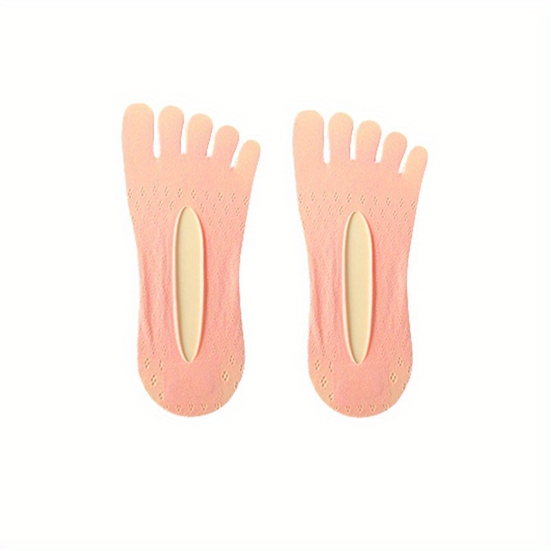 1pair Five Toes Socks Summer Mesh Breathable Socks