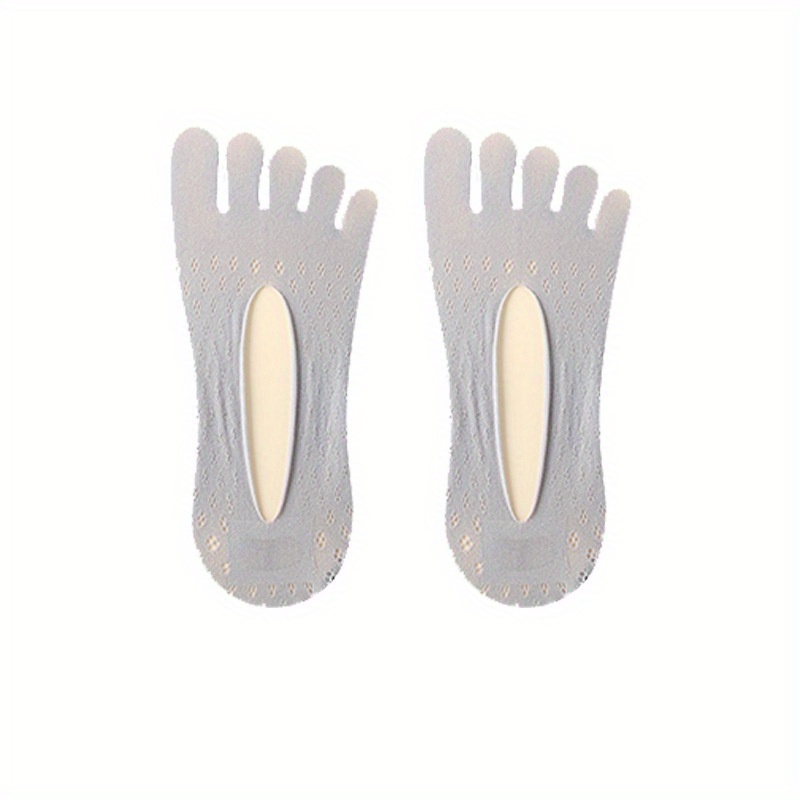 1pair Five Toes Socks Summer Mesh Breathable Socks