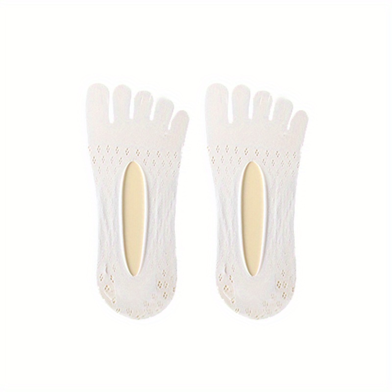 1pair Five Toes Socks Summer Mesh Breathable Socks