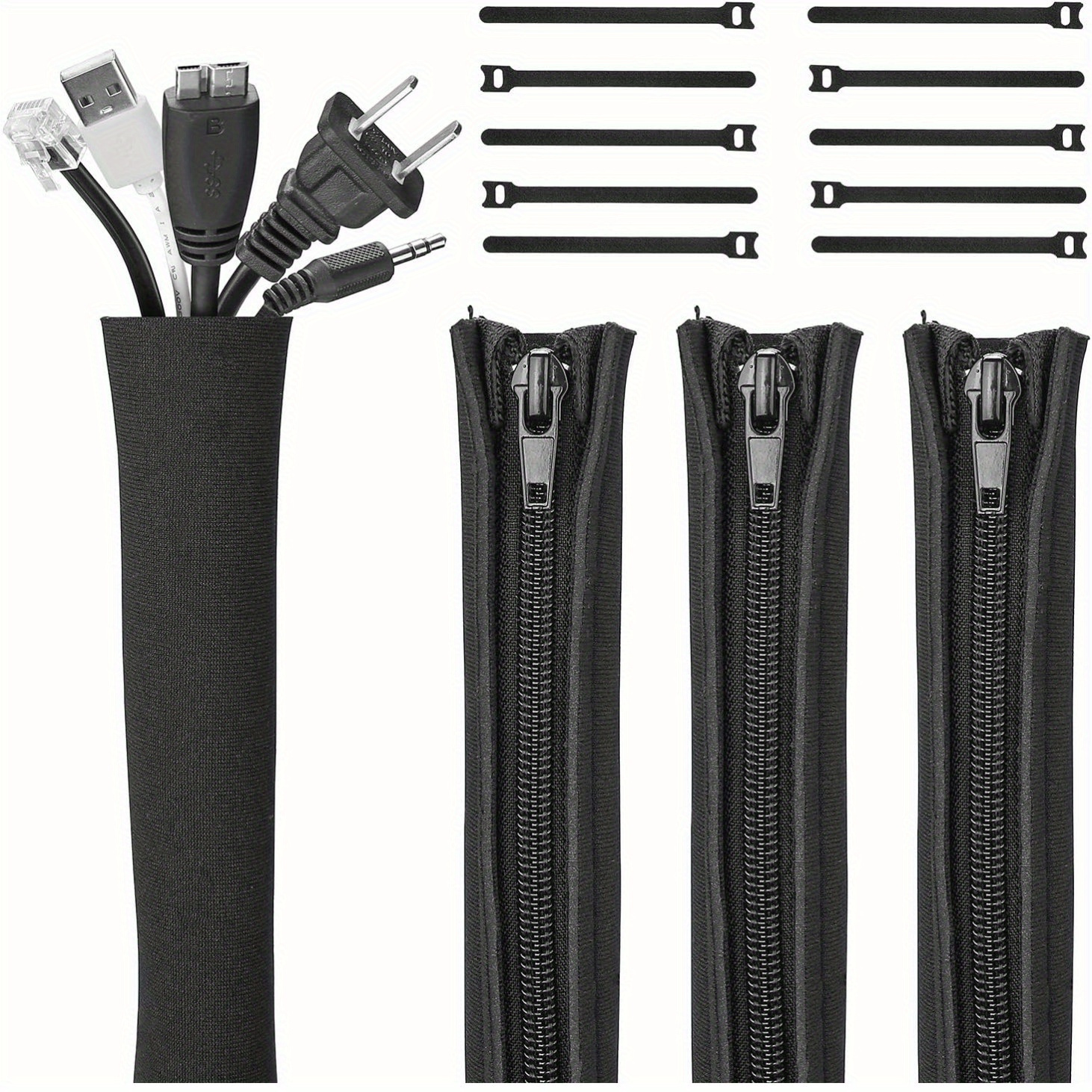 Cord Organizer Cable Hider For Tv Computer Home - Temu