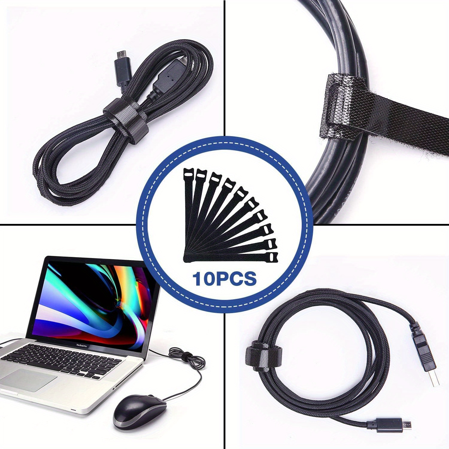 TV & Computer Cable Management Kit 