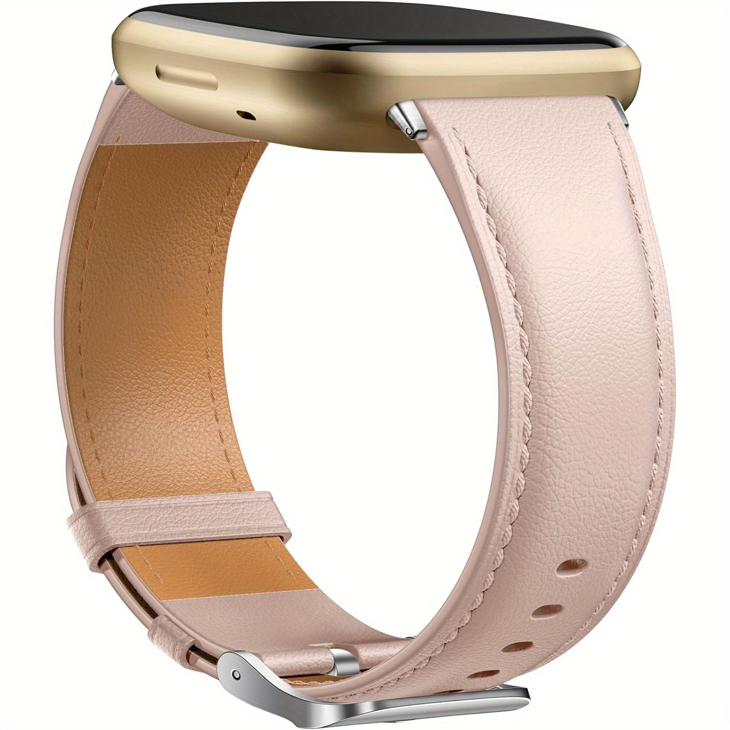 Genuine Leather Strap Compatible Fitbit Versa 3 Strap fitbit Temu