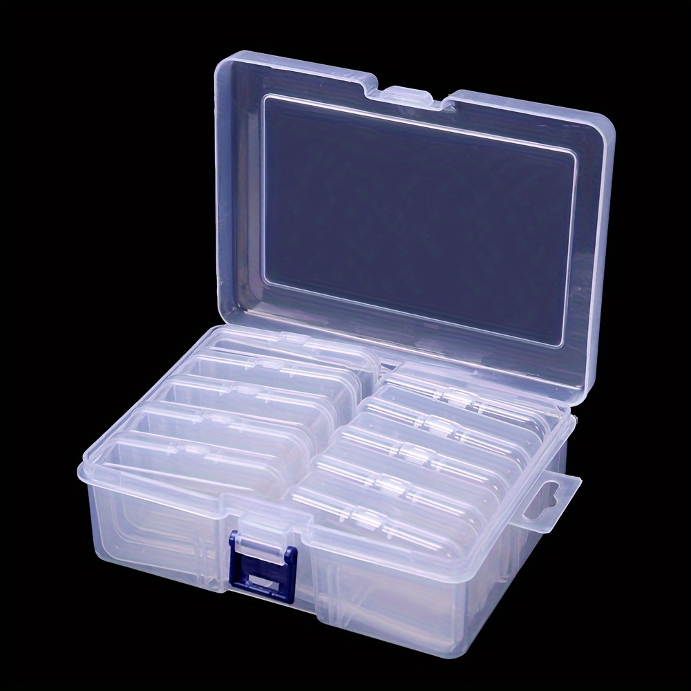 Plastic Transparent Storage Box Handicraft - Temu