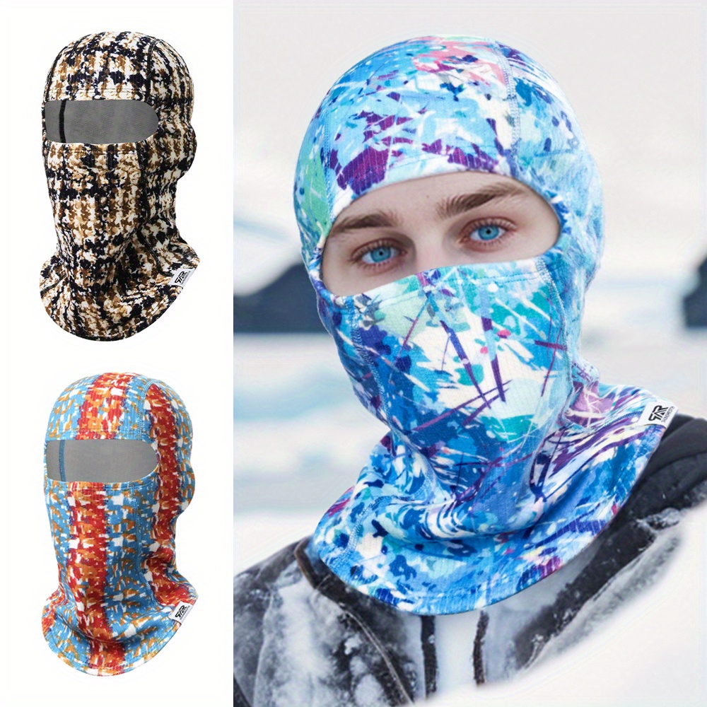 Balaclava Ski Mask Warm Face Mask Cold Weather Winter Skiing - Temu