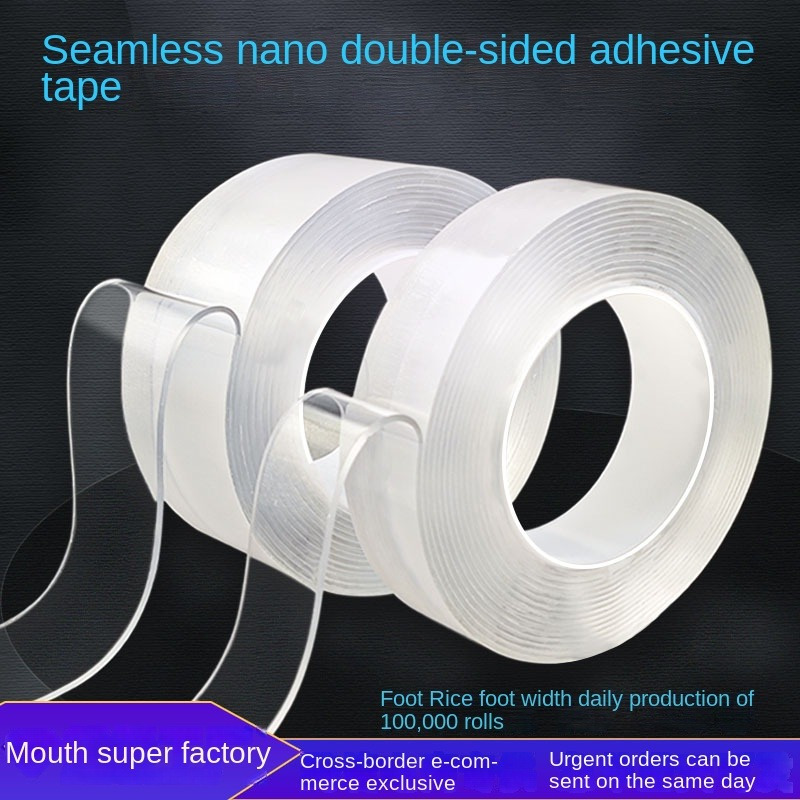 Self Adhesive Traceless Double Sided Nano Tape Waterproof - Temu