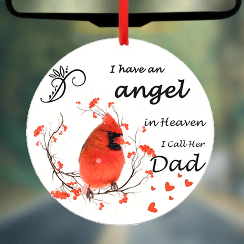 Red Memorial Cardinal Gift Sympathy Bereavement Gift Dad/mom - Temu