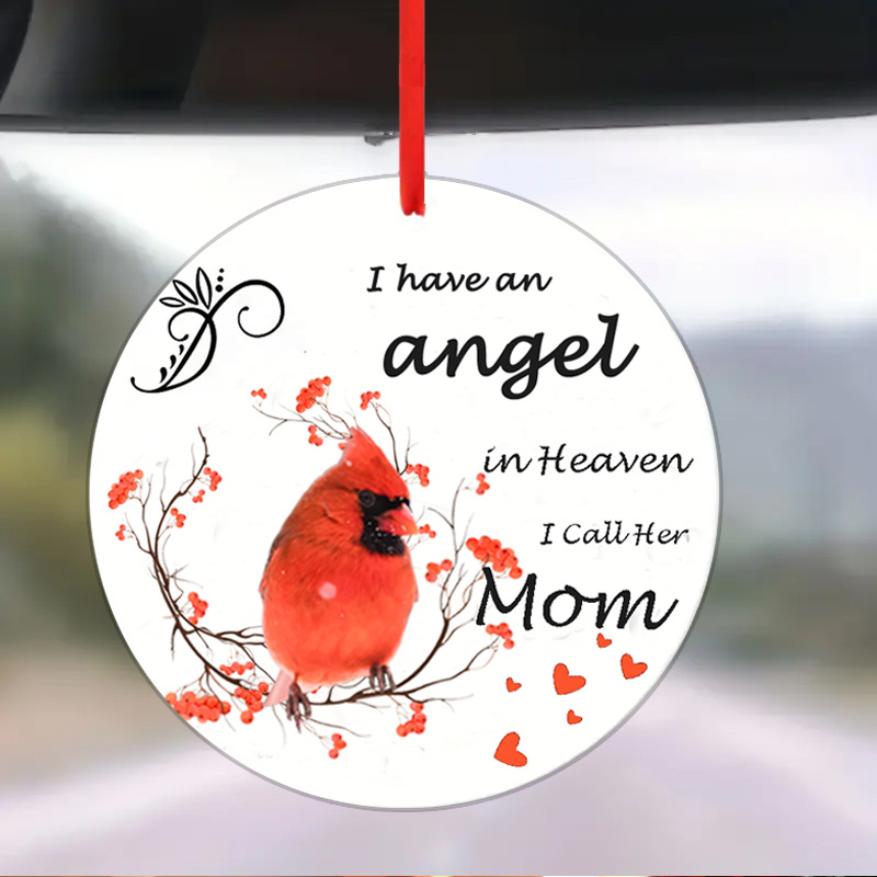 Red Memorial Cardinal Gift condolence Gift Mom In Heaven - Temu