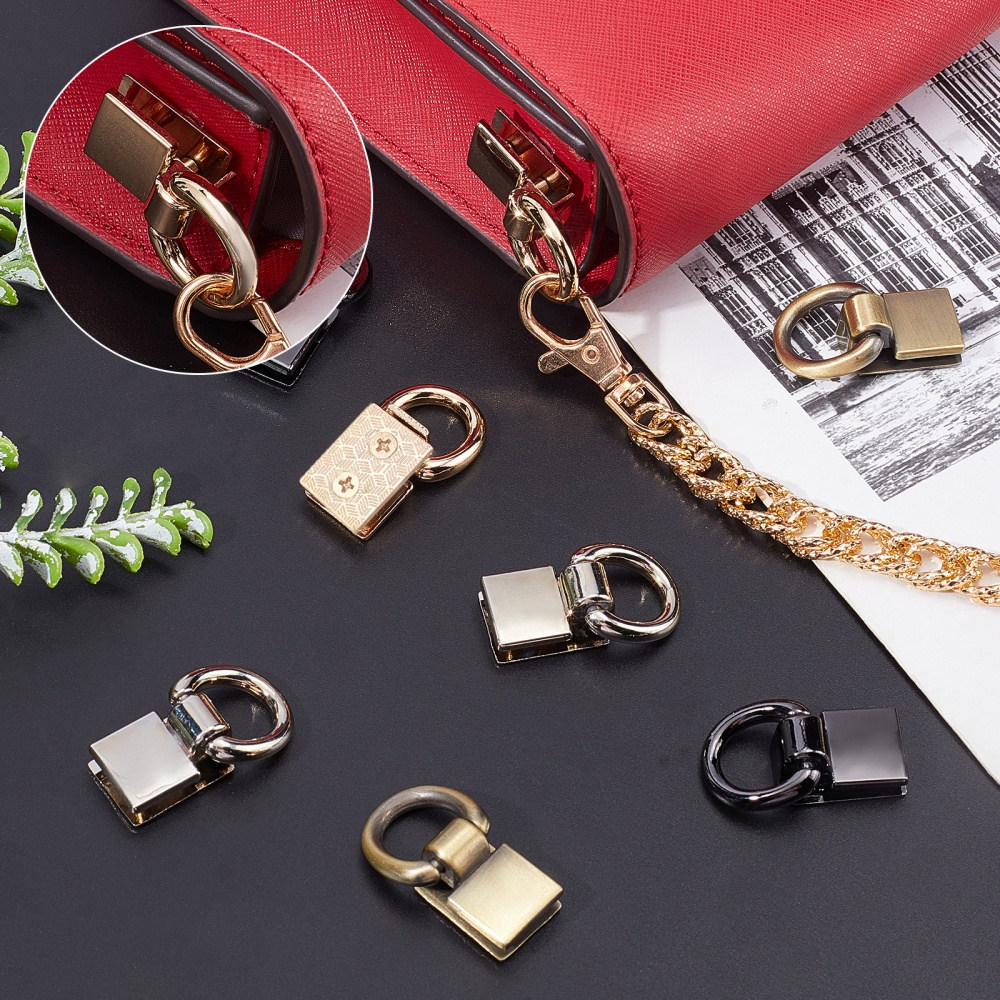 Suspension Clasp For Purse 4 Colors Metal Bag Side Clip Buckle