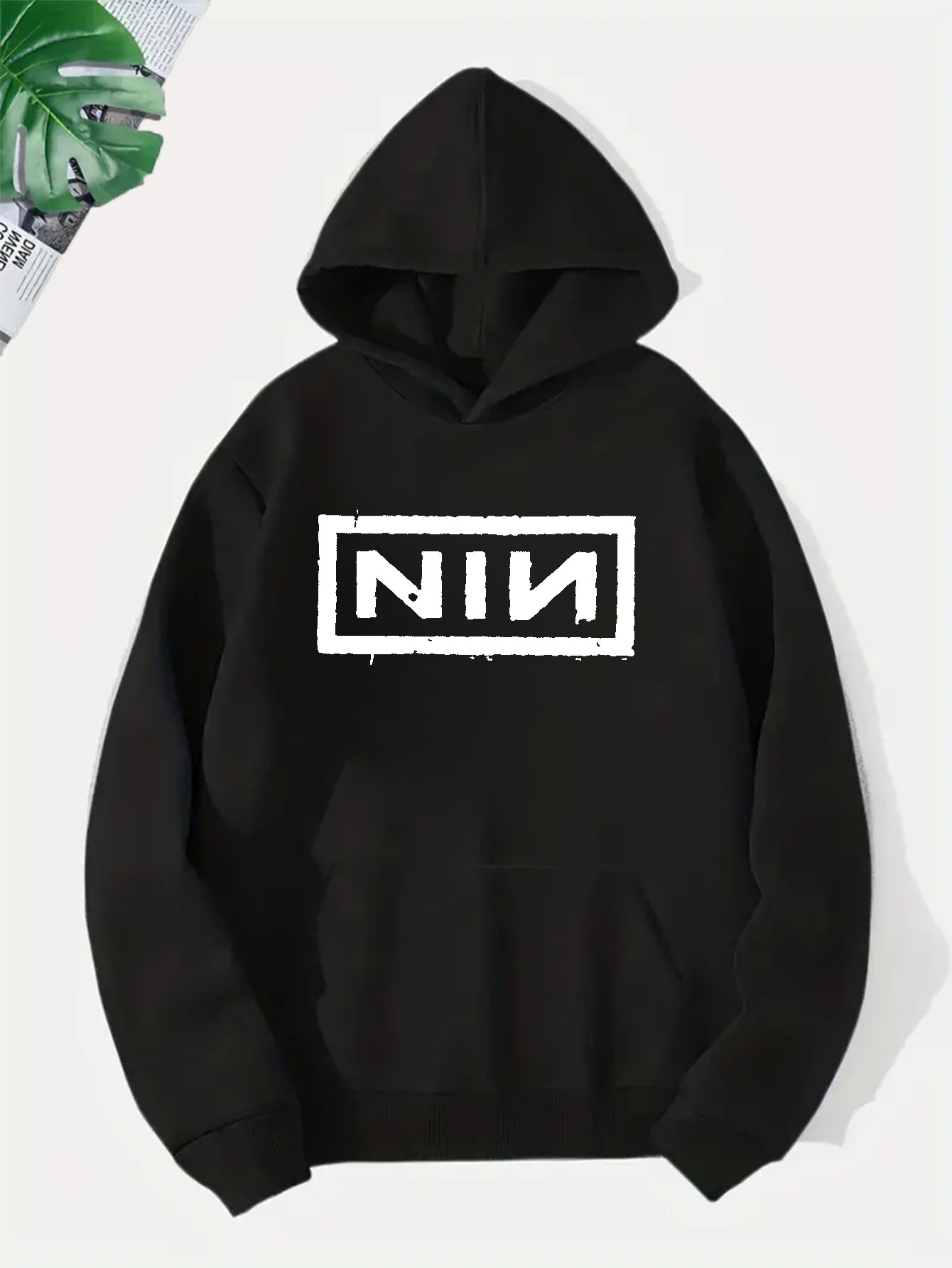 Nine inch clearance nails hoodie h&m