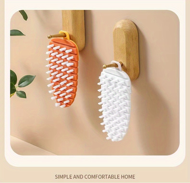 Vegetable Brush, Fruit Cleaning Brush, Multifunctional Bendable Cleaning  Brush, Corn-shaped Fruit And Vegetable Brush, Fruit And Vegetable Brush,  Household Brush For Cleaning Pots And Bowls, Kitchen Stuff, - Temu