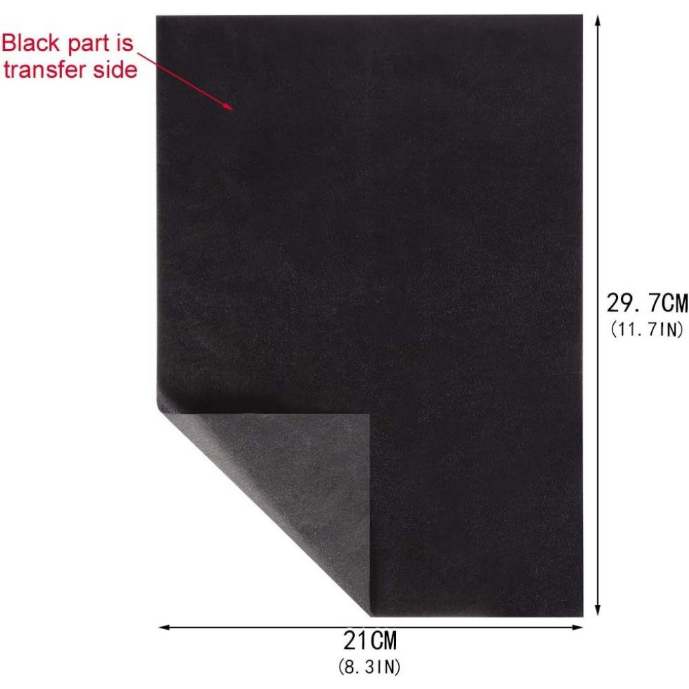 Black Transfer Paper Carbon Paper For Paper Metal Glass - Temu