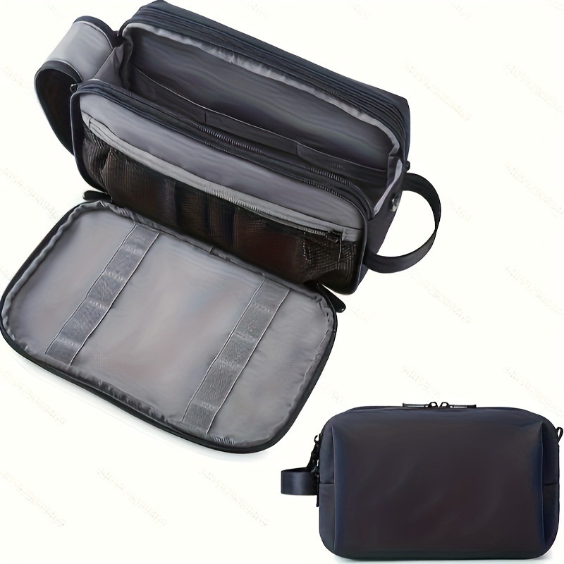 Lermende Travel Toiletry Bag, Large Shaving Dopp Kit Bathroom Bag