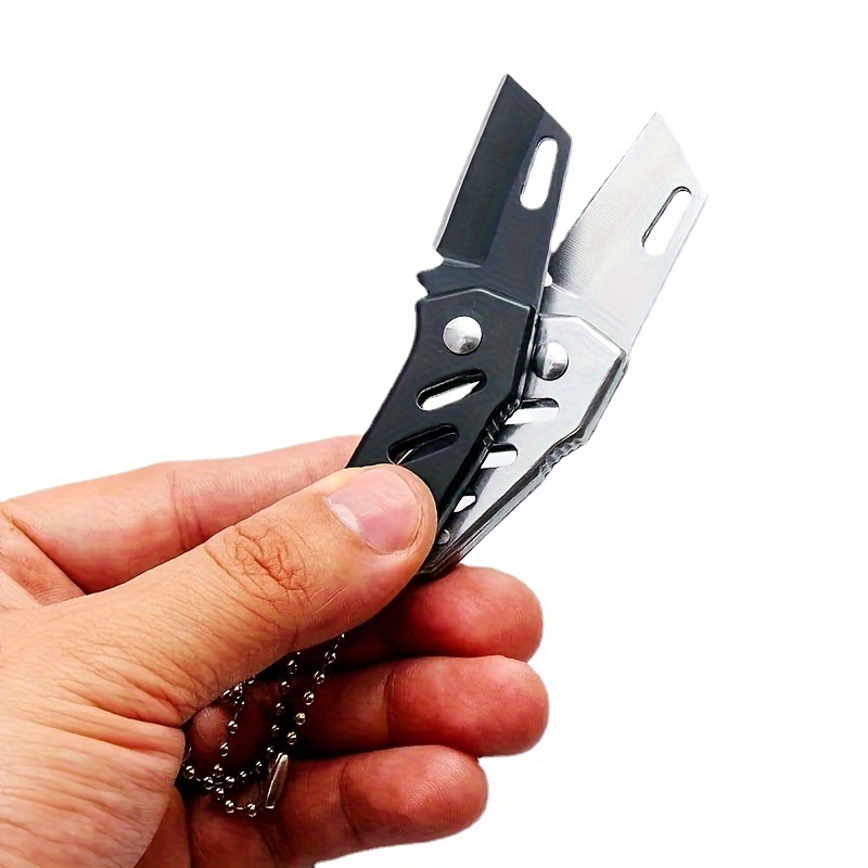 Outdoor Camping Portable Folding Knife Express  Outdoor Folding Knife  Serrated - Knife - Aliexpress