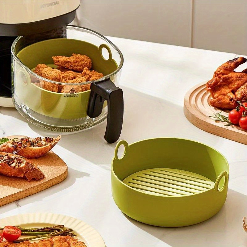 Air Fryer Silicone Bowls Pots Basket Covers