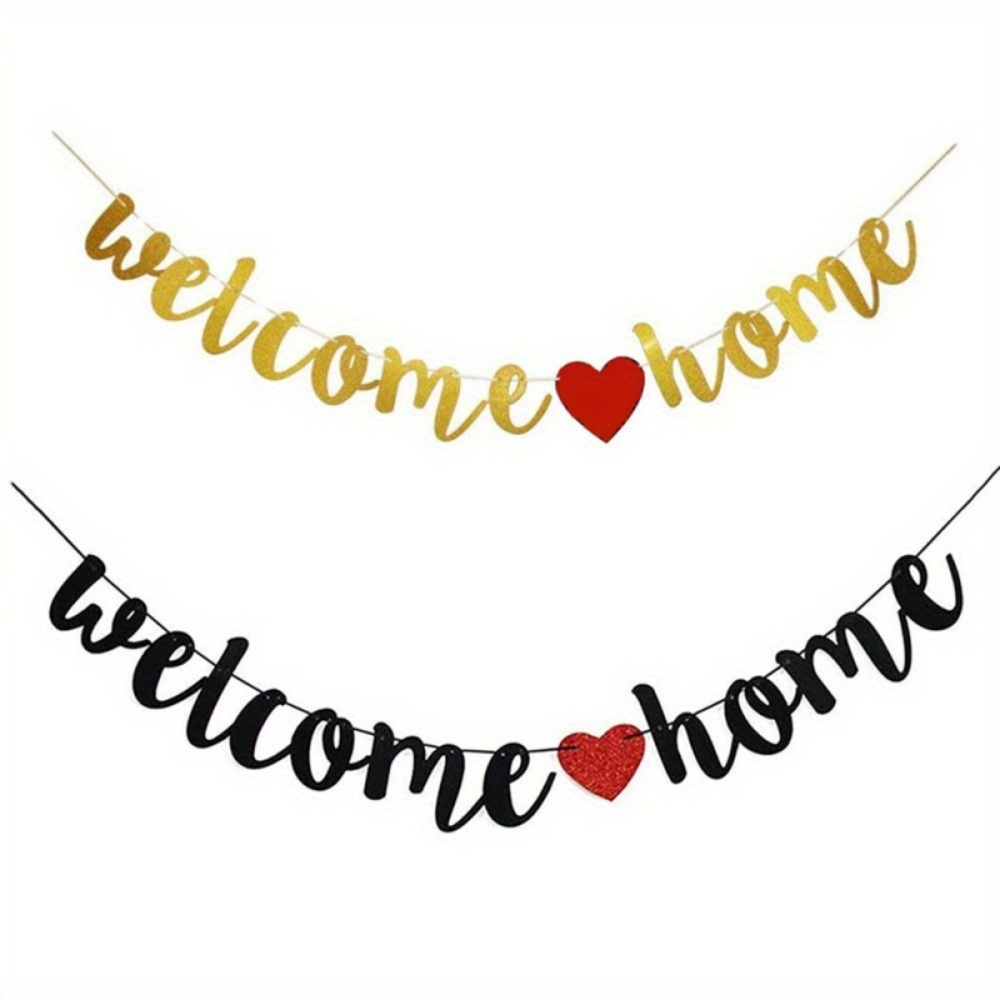 33 Pezzi, 16 Pollici Rose Golden Welcome Back Letter Balloon Party  Decoration Set Decoration Office Welcome