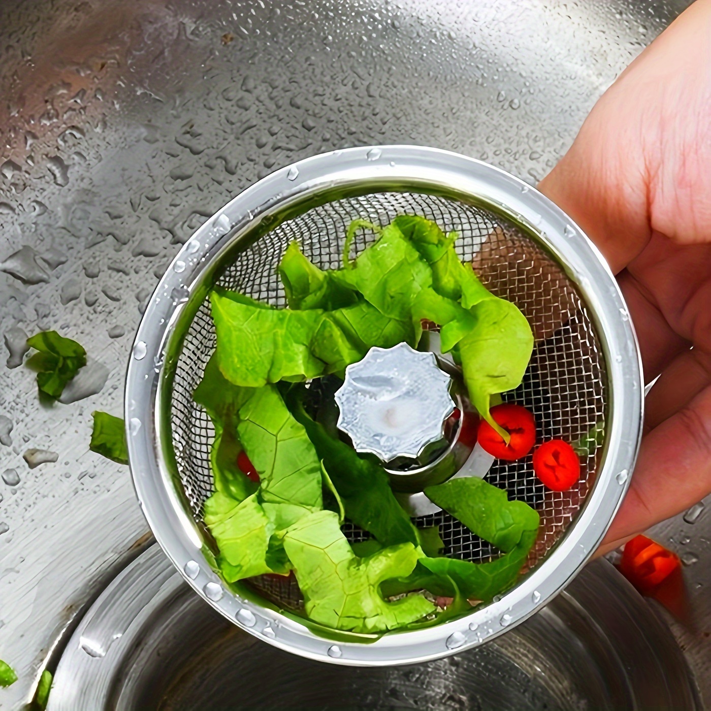 Kitchen Sink Filter Net Wash Basin Sink Sewer Garbage Anti - Temu