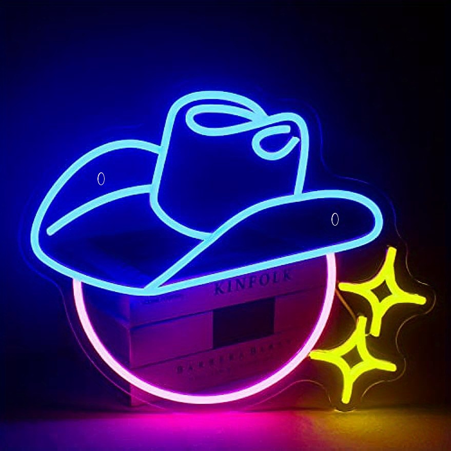 Black Fishing Hat Kids LED Sequin Glow Jazz Hat Performance Props Flash  Cowboy Hat Drinking Hat