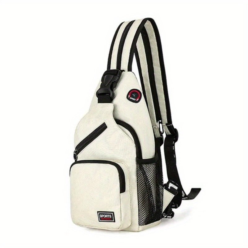 TEMU New Shoulder Bag Men Casual Chest Bag Business Men Bag Multi-functional Women Backpack Cycling Sports Rucksack Travel Pack