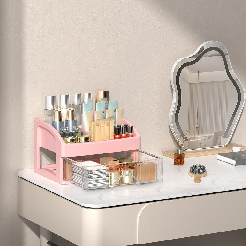 Organisateur de maquillage - Cosmétiques - Boîte de rangement - Wit -  Vernis à Vernis