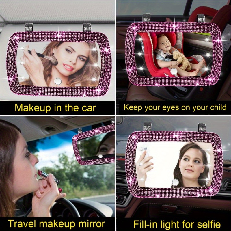 Auto Makeup Spiegel,Auto Sonnenblende Spiegel,Auto Sonnenblende
