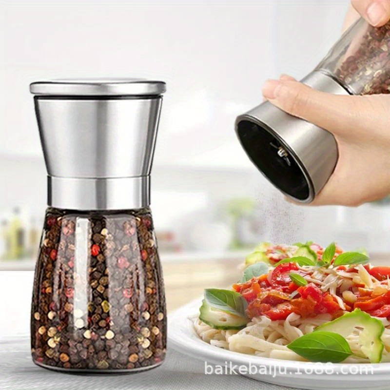 Manual Salt Pepper Grinder Pepper Mill Tool Stainless Steel