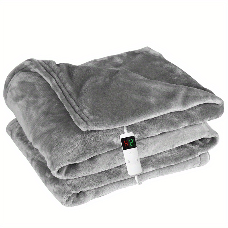 Electric Blanket Heated Throw Over Blanket Hand Warmer Usb Heated