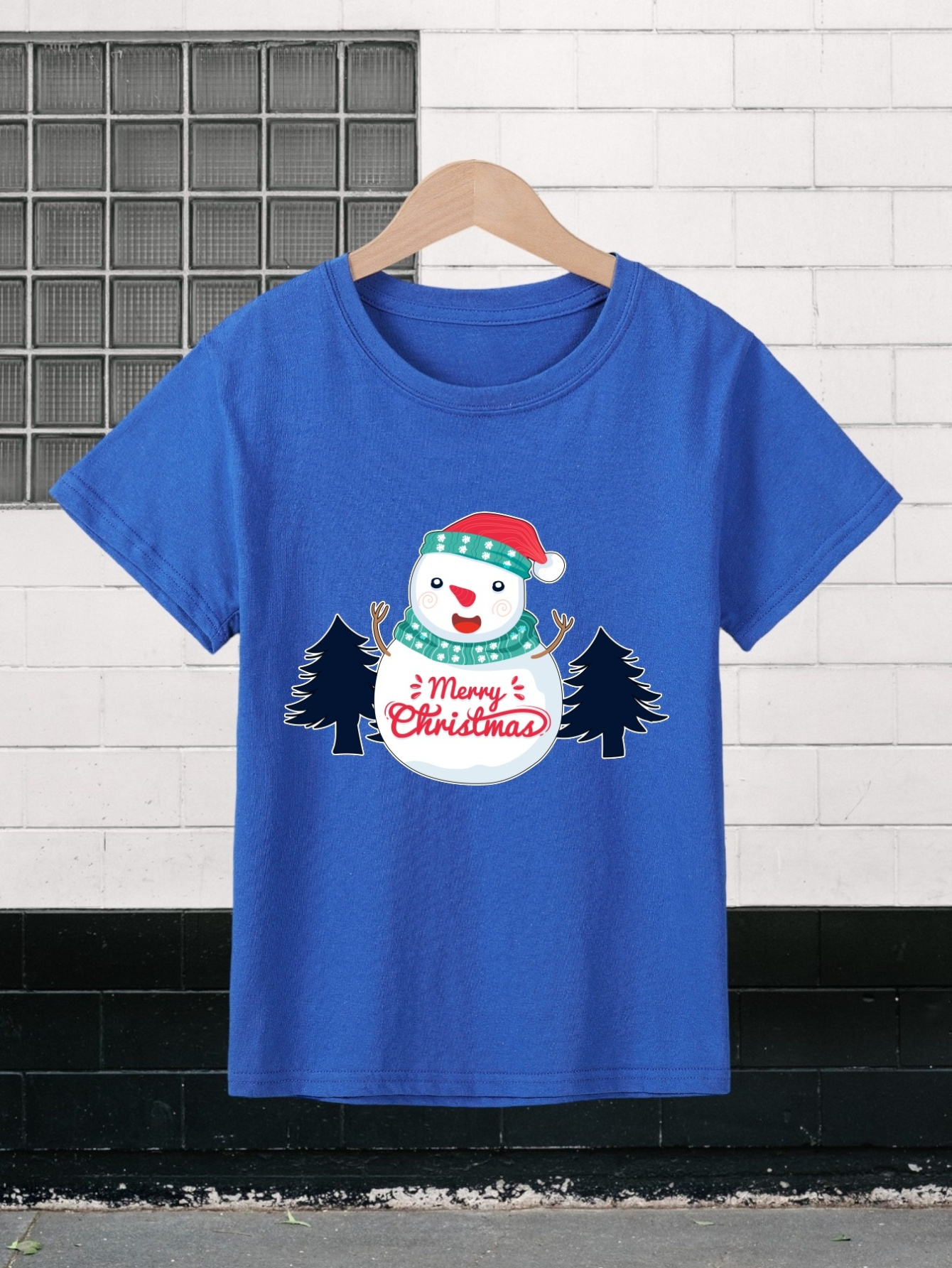 boys snowman shirt