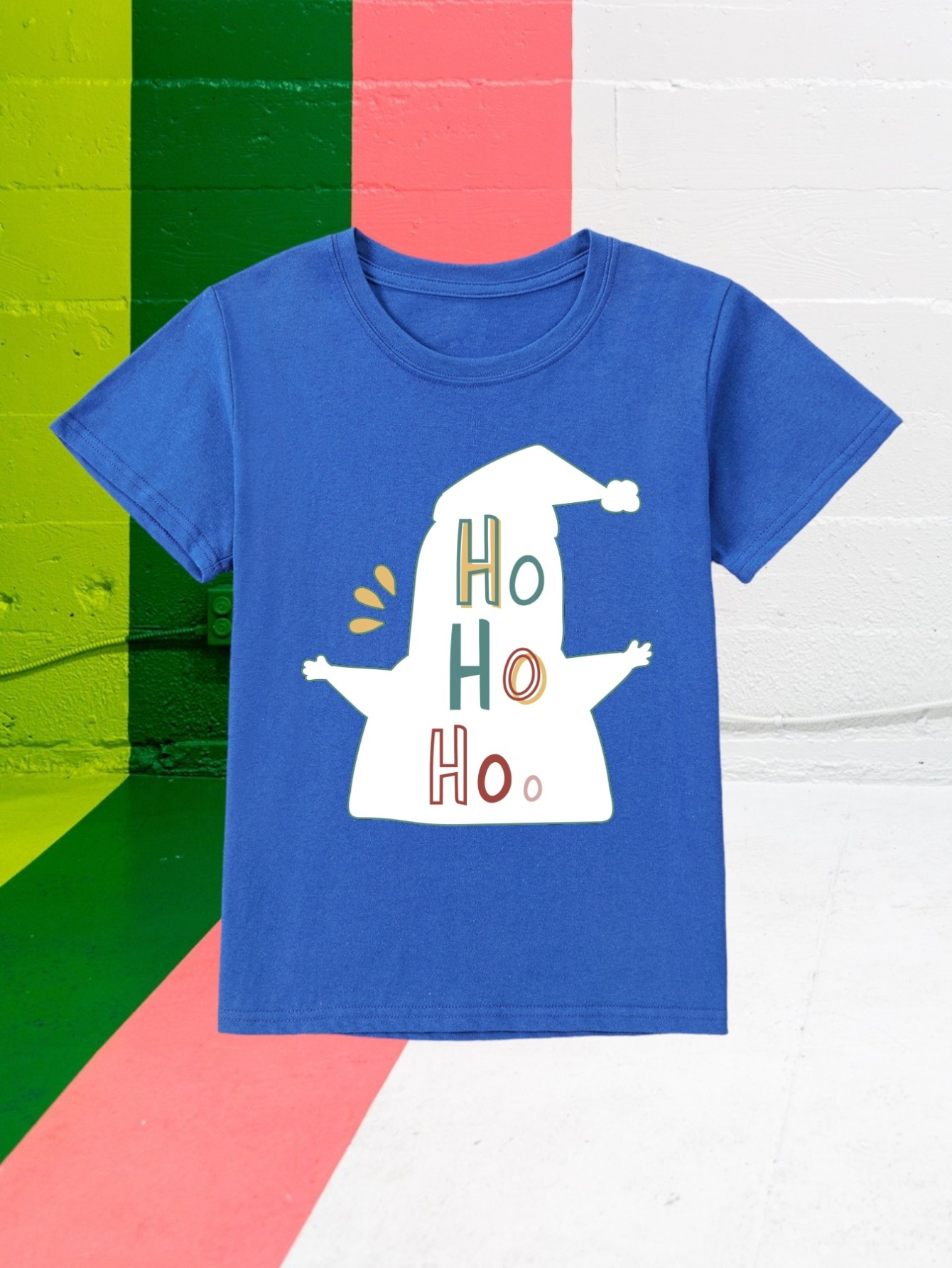 Camiseta Infantil Natal Ho Ho Ho