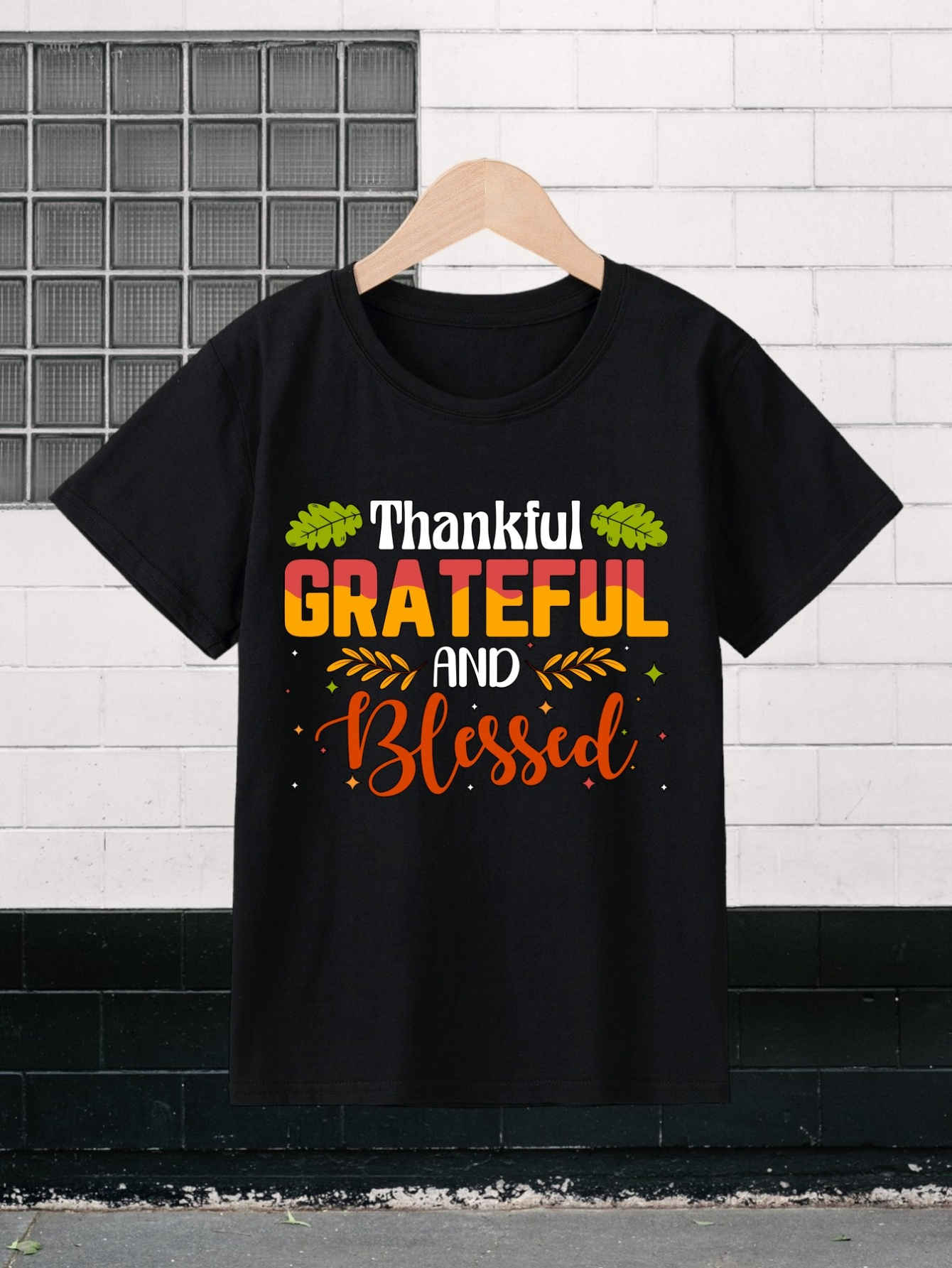 toddler thankful shirt