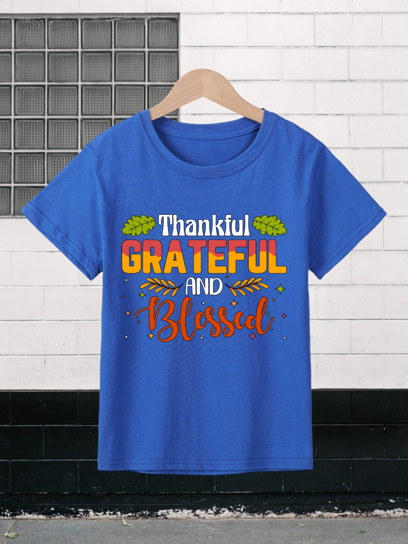 toddler thankful shirt