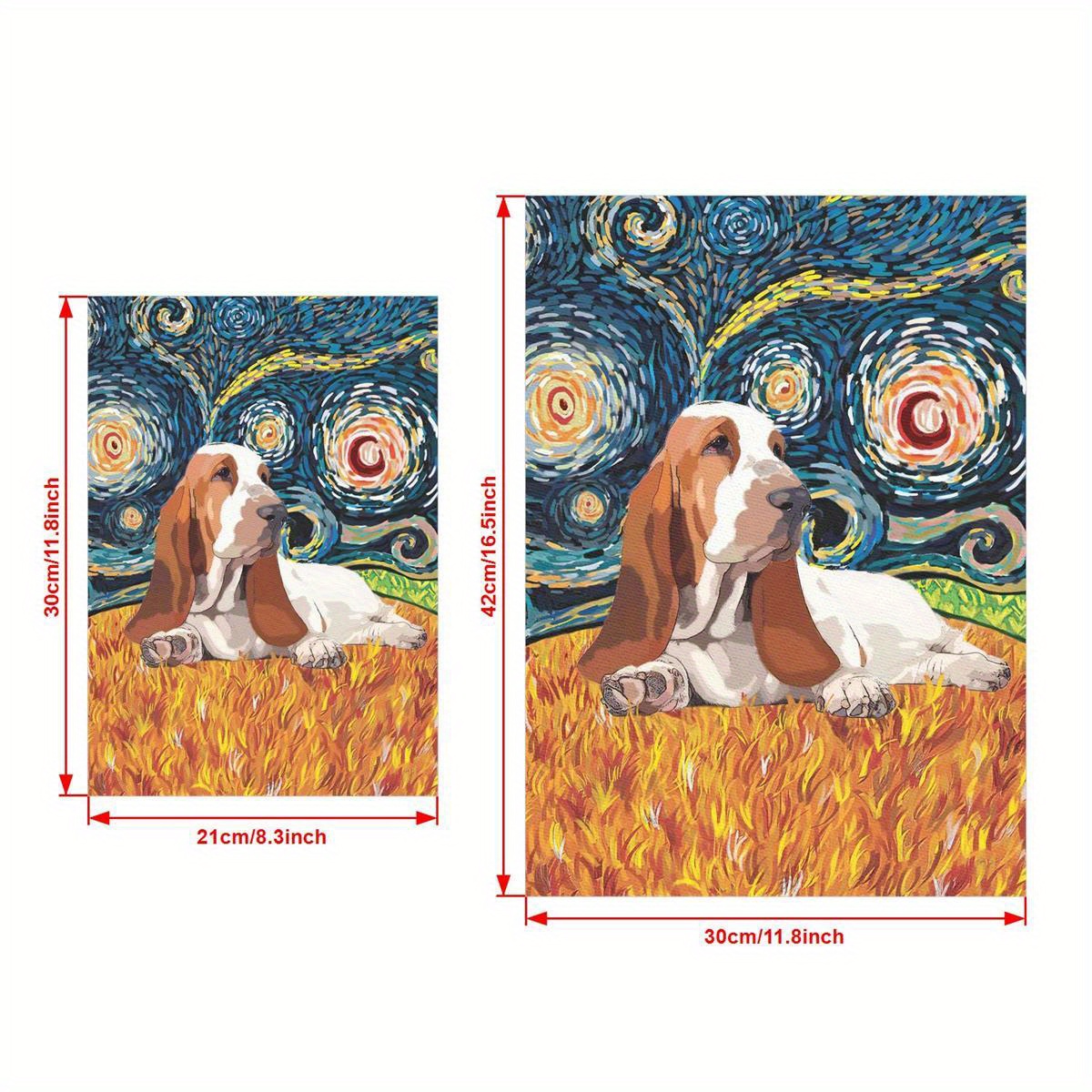 Basset Hound Dog - Diamond Painting Kit