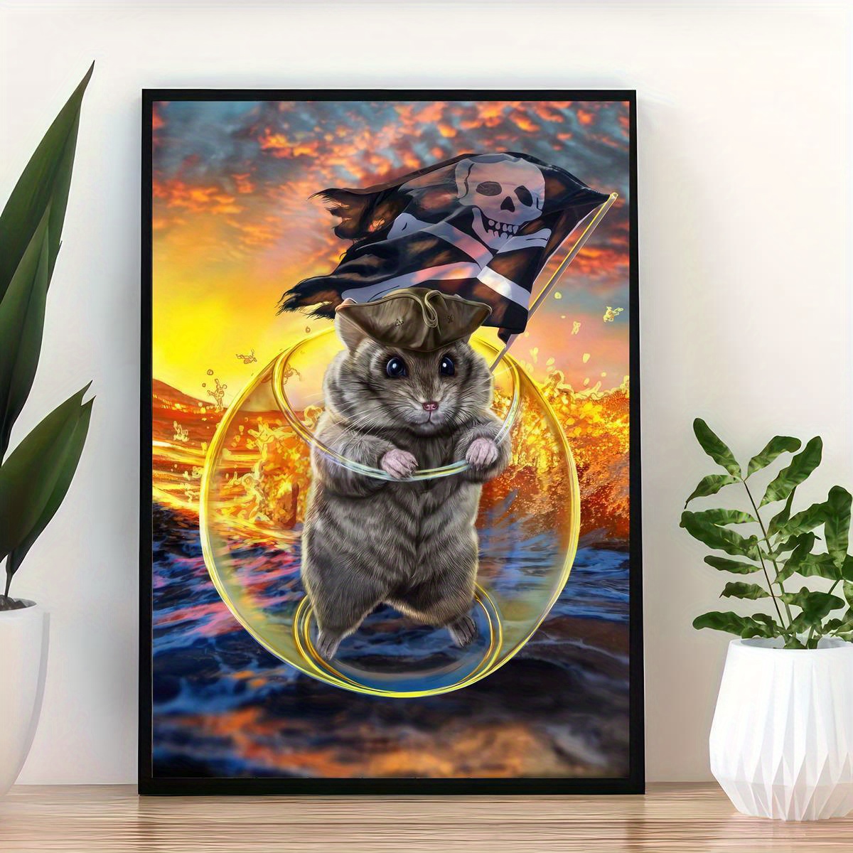 Hamster Life Is Better With Hamsters Cute and Funny Hamster Lover - Hamster  - Posters and Art Prints