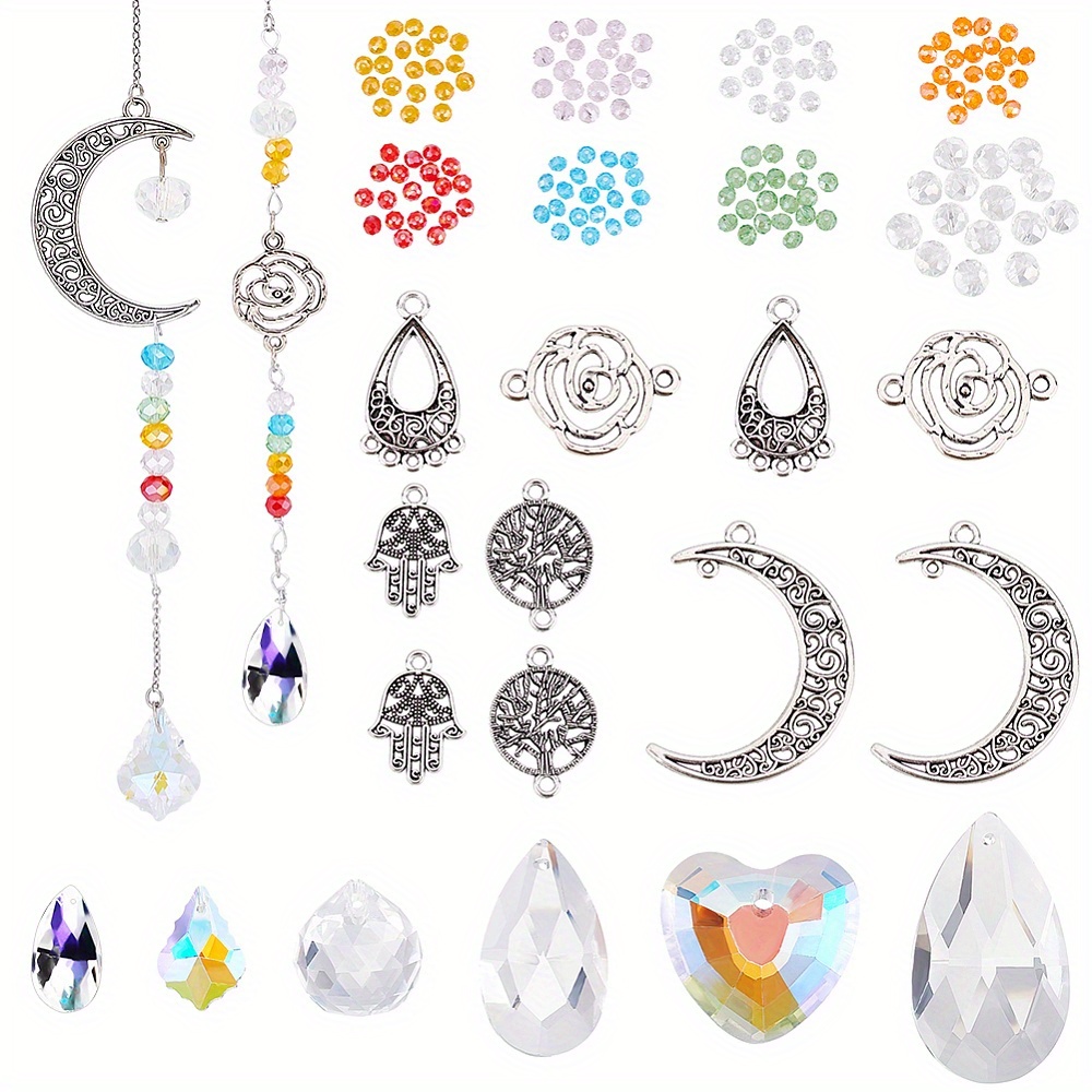 8 Thèmes Suncatcher Kits de Bricolage pour Enfants, Sungemmers