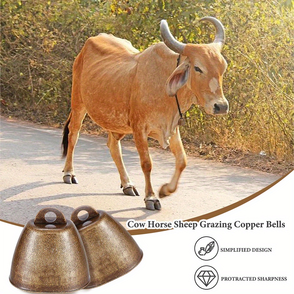 Pcs Vintage Mini Cow Bell Goat Bell, Farm Animals Sheep Cow Horse