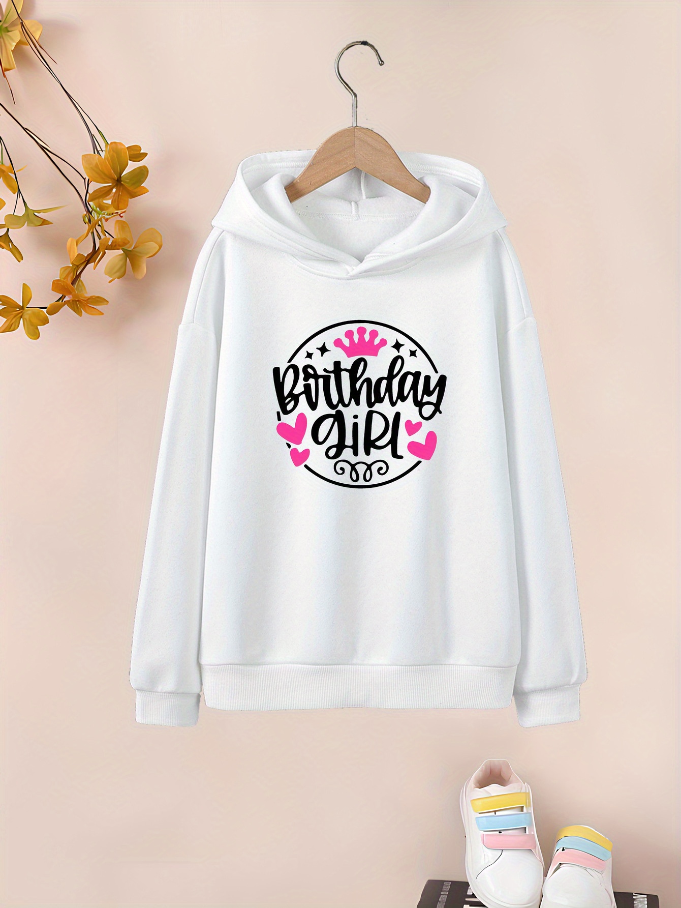 Birthday shop girl hoodie