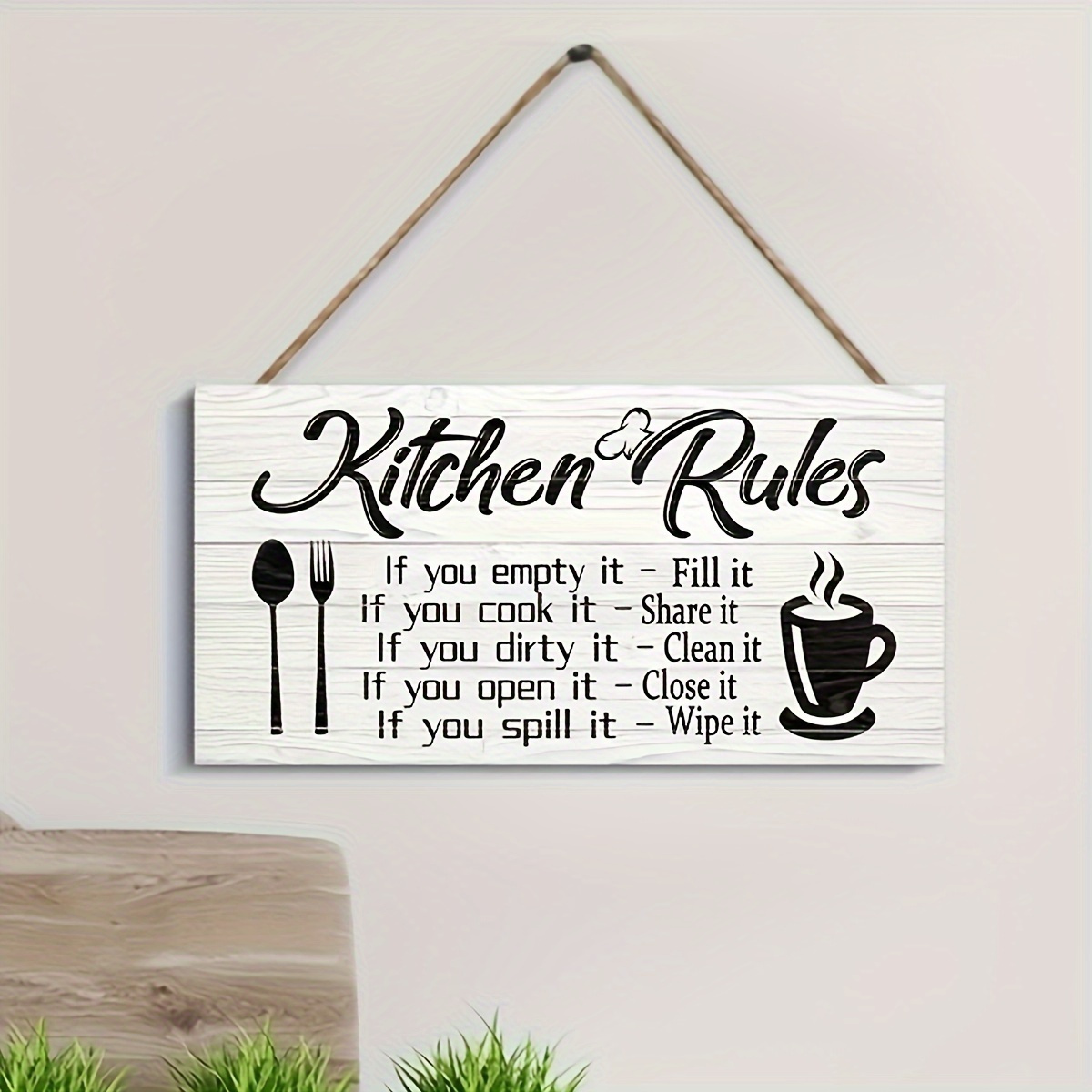 Funny Kitchen Quotes Painted Canvas Cooking Quotes Kitchen Sign