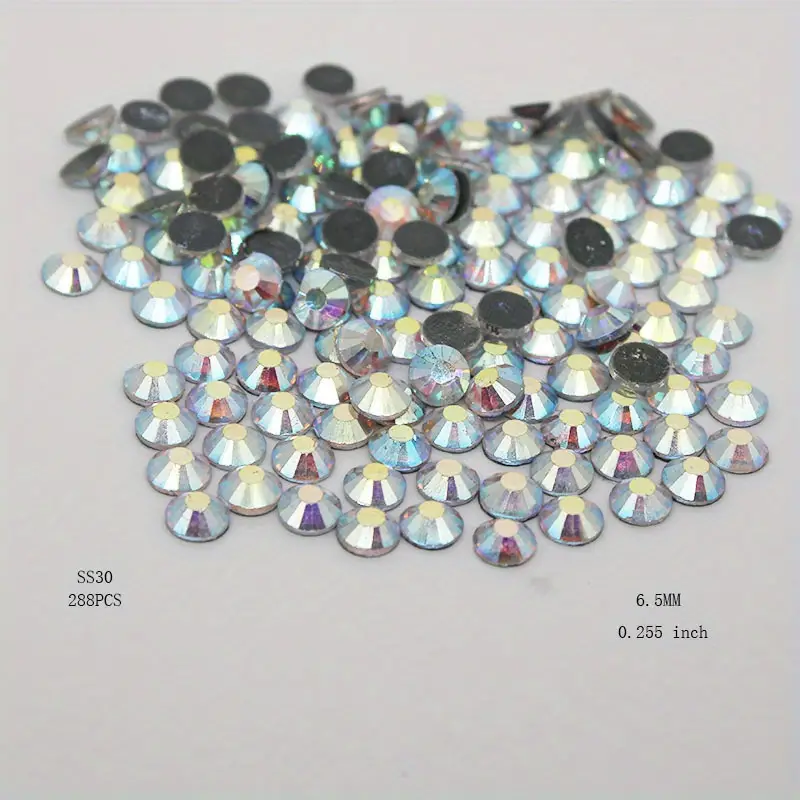 Crystal Ab Dmc Hot-fix Rhinestones, Perfect For Diy Crafting, Sparkling  Decoration For Rhinestone Jewelry Making Dresses And Accessories - Temu