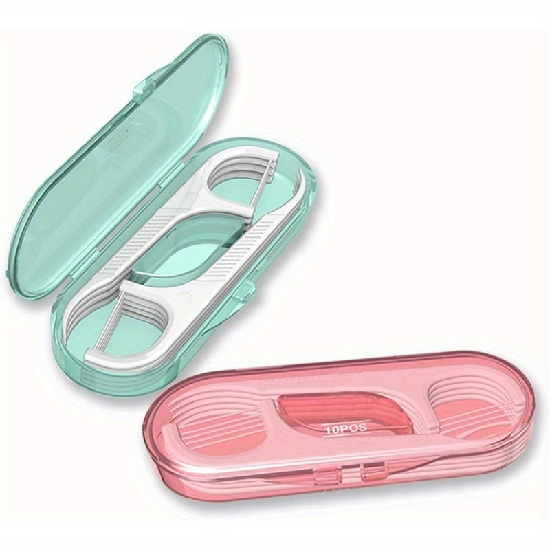 Dental Floss Box Toothpick Floss Storage Case Dental Floss - Temu